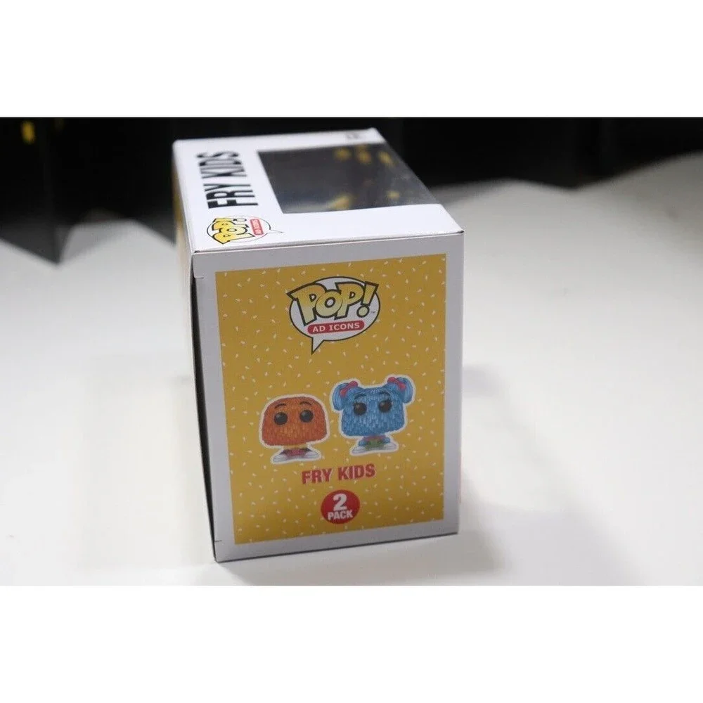 Funko Pop Vinyl McDonalds Ad Icons Fry Guys Orange Blue 2 Pack